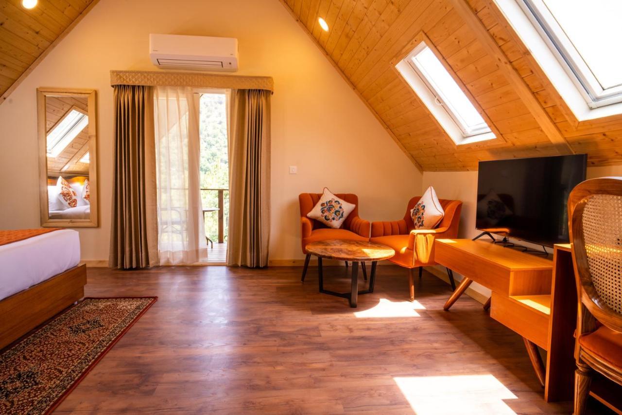 Samsara Luxury Cottages & Spa, Chail Hills Kandāghāt Eksteriør bilde